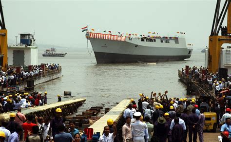 First Project-15B Visakhapatnam-Class Stealth Guided Missile Destroyer ...