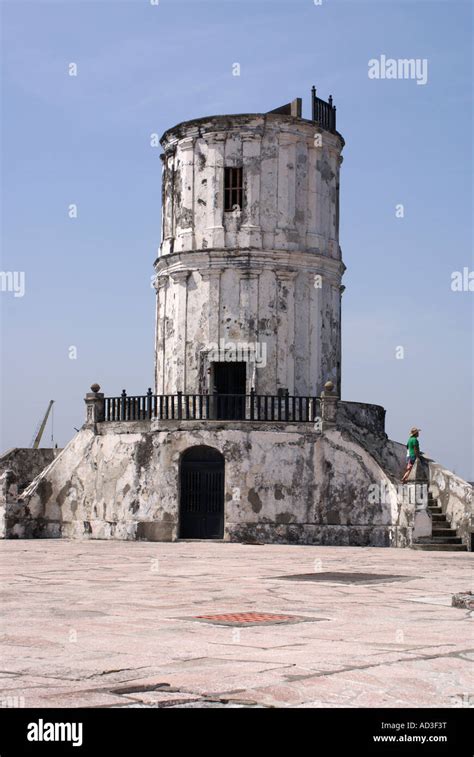 Época Colonial En El Faro De San Juan De Ulua En La Ciudad De Veracruz