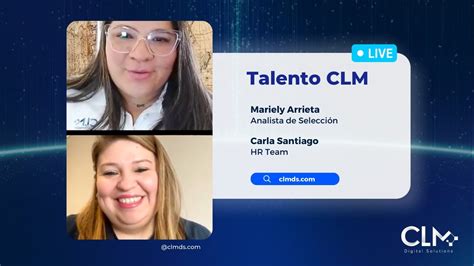 Talento CLM Live Carla Santiago HR Team 31 08 2023 YouTube