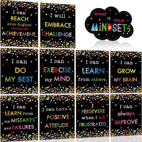 Growth Mindset Posters Inspiring Classroom Decor Philippines Ubuy