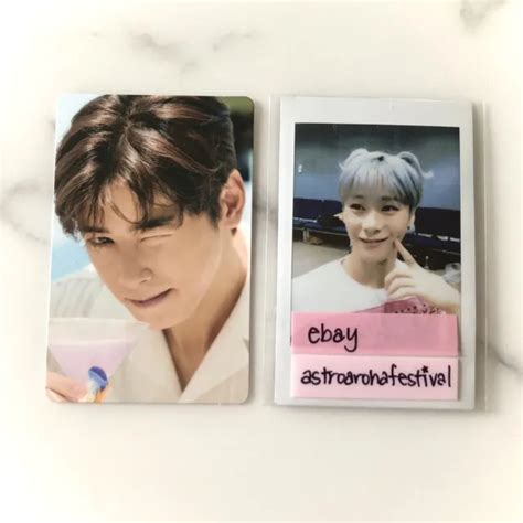 ASTRO CHA EUNWOO 2022 MAGAZINE Photo Book Official MD Trading Card