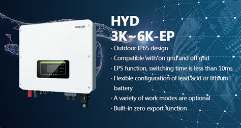 Inverter Hybrid Sofar 6kw Hyd 6000 Ep Điện Năng Lượng Mặt Trời