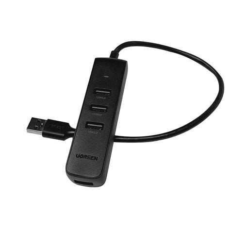 Ugreen Usb A Hub Ports Ultra Slim Black