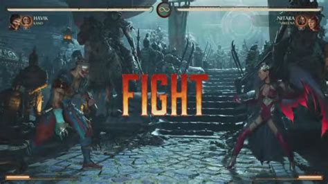 Mortal Kombat 1 Havik Alt VS Nitara Alt 1 VS 1 Fight YouTube