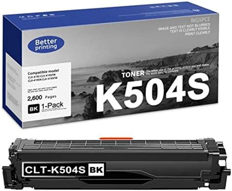 Amazon CLT K504S Toner Cartridge Replacement For Samsung K504S