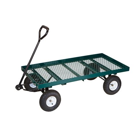 1000 Lb Mesh Deck Steel Wagon