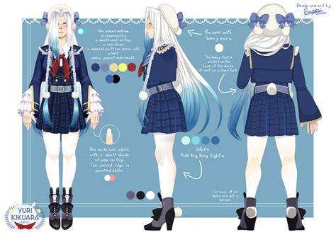 YURI VTUBER CHARACTER SHEET by SOFIACIVITA on DeviantArt