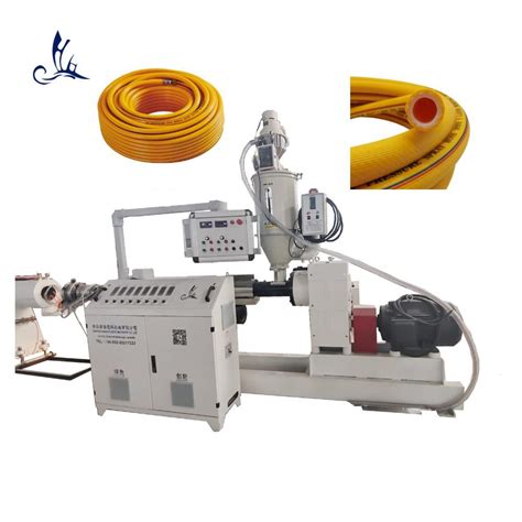 Pvc Flexible Fiber Reinforced Water Hose Extrusion Line Pvc Ply