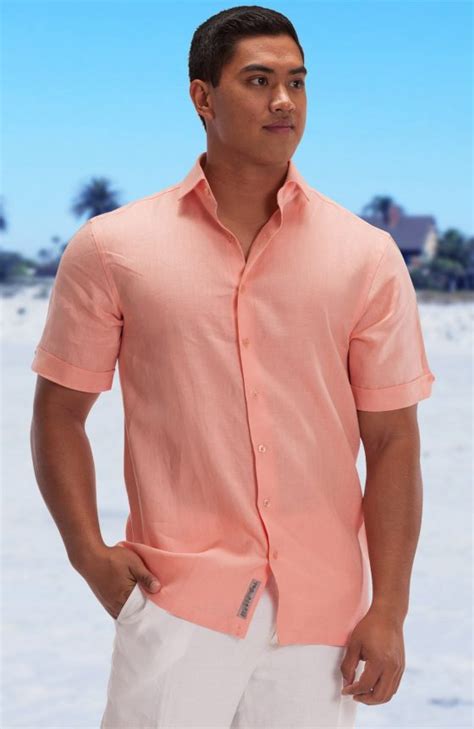 Mens Linen Shirts For Beach Weddings Wedding Tropics