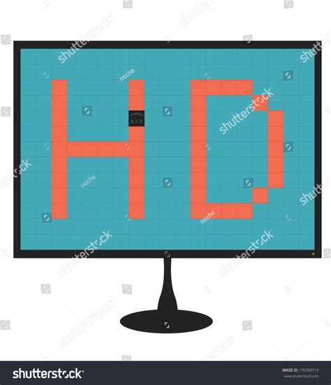 Monitor Dead Pixel Stock Vector (Royalty Free) 176769713 | Shutterstock