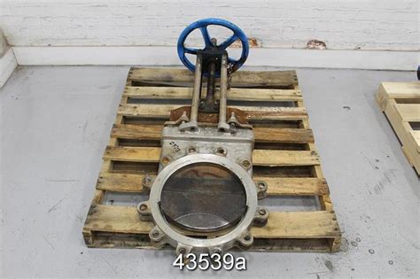 Used True Line 14 Hand Operated Knife Gate Valve 43539 For Sale At