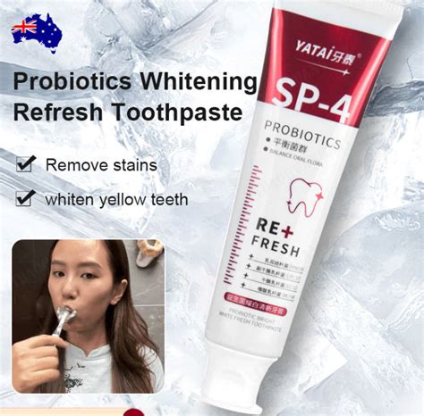 Probiotics Whitening Shark Toothpaste Gingival Protection Fresh Breath