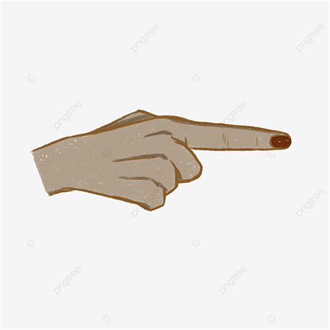 Finger Pointing Right Clipart