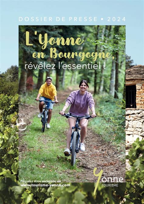 Calaméo Yonne Tourisme Dossier De Presse 2024