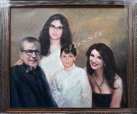 Family Portrait Painting