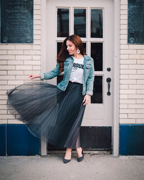 3 Ways To Style A Tulle Skirt Anchored In Elegance