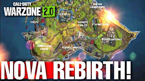 Finalmente A Ressurgencia Vai Voltar Novo Mapa Do Warzone Youtube