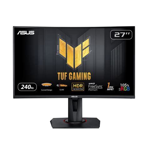 Buy Asus Tuf Gaming Vg Vqm Curved Gaming Monitor Inch Full Hd