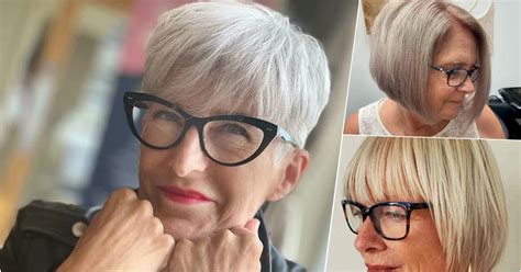 Flotte Kurzhaarfrisuren Ab Mit Brille Ein Stilvolles Statement