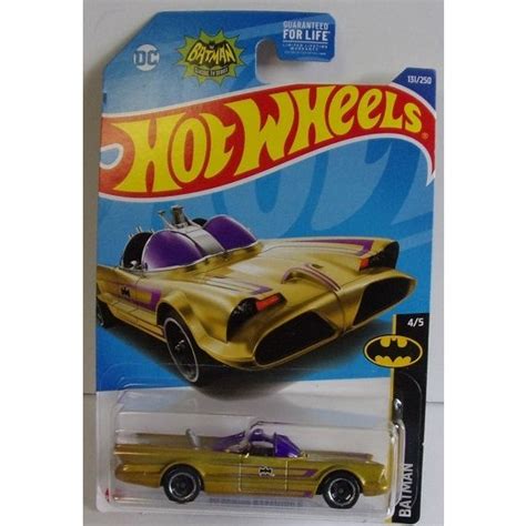 HOT WHEELS BATMAN CLASSIC TV SERIES GOLD BATMOBILE On EBid United States