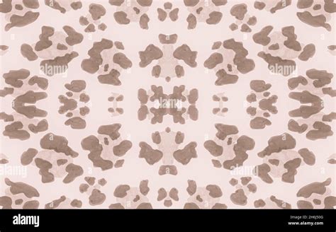 Seamless Leopard Repeat. Watercolor Cheetah Art Border. Brown Spotted ...