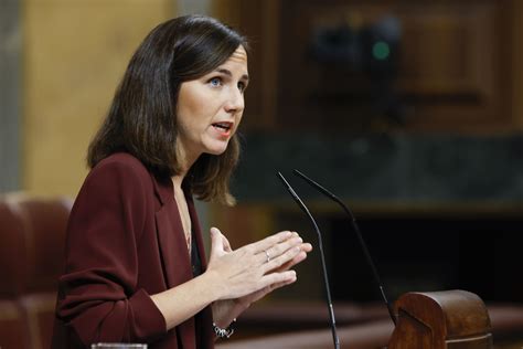 Ione Belarra Secretaria General De Podemos EL MUNDO