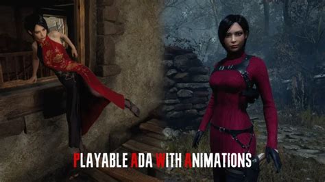 Resident Evil 4 Remake Mod “playable Ada Wong With Custom Animations”