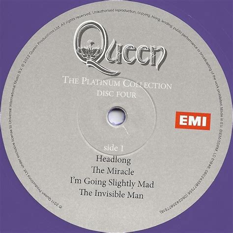 Queen The Platinum Collection Plak Vinyl Plak