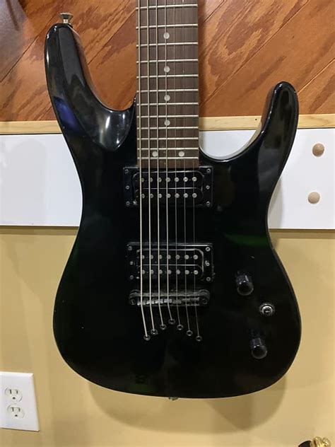 Dean Vendetta Xm 7 String Trans Black Reverb