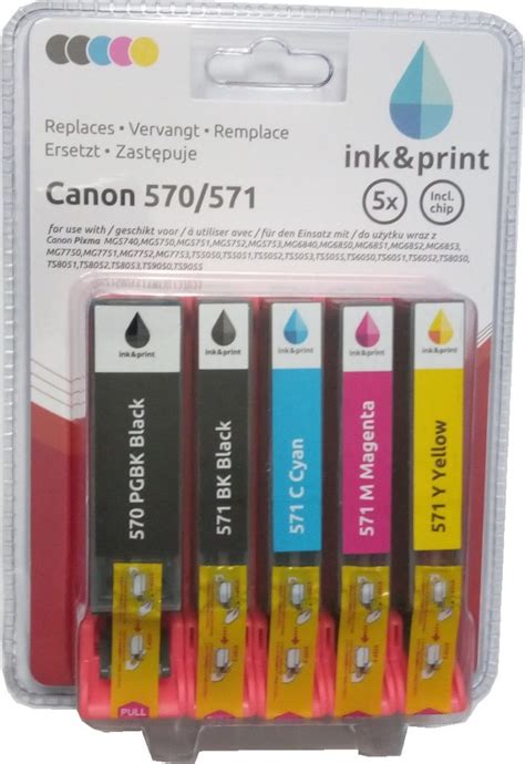 Des packs de 4 et 5 cartouches génériques jet dencre HP Epson et