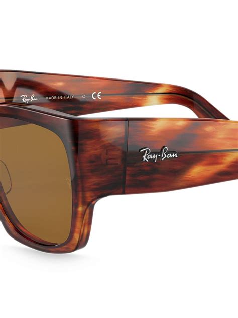 Ray-Ban Wayfarer Nomad Sunglasses in Brown - Lyst