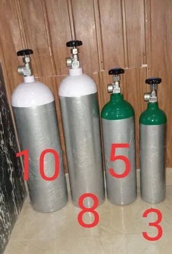 B Type 10 Litre Filled Alluminium Oxygen Cylinder At Rs 5000 In Gurgaon