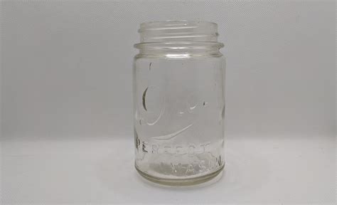 1917 1930s Drey Perfect Mason Jar Offset Print Depression Era Ball