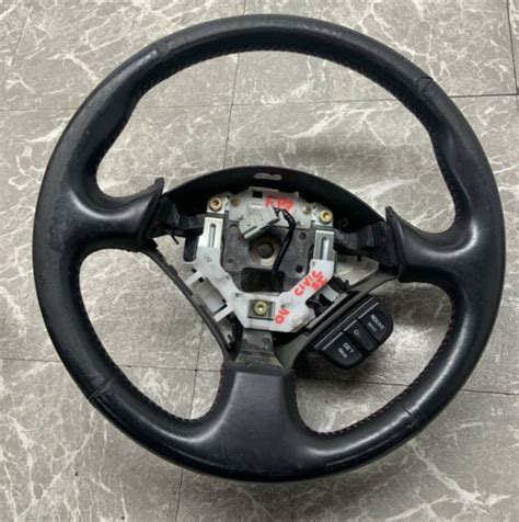 02 03 04 05 Honda Civic Si Ep3 Hatchback Oem Red Stitch Steering Wheel Wear 海外 海外商品購入代行 ｜売買された