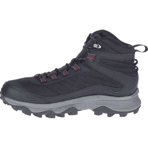 Botas Hombre Merrell Moab Speed Thermo Mid Waterproof Spike Black