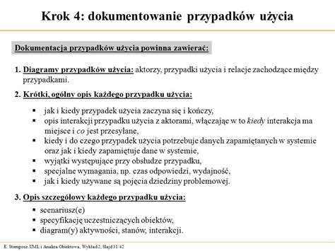 E Stemposz Uml I Analiza Obiektowa Wyk Ad Slajd Wyk Ad