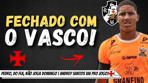 VASCO DÁ CHAPÉU NO FLAMENGO E FECHA DESTAQUE DO CARIOCA ANDREY