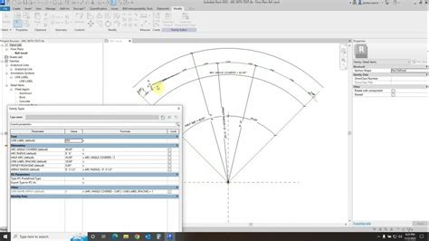 Creating Custom Arcs With Text In Revit Youtube