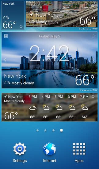 Yahoo Weather For Android Preview Pcmag