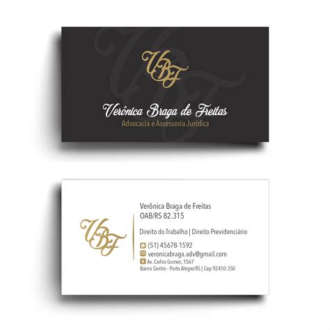 Exemplos De Cartoes De Visita Advocare