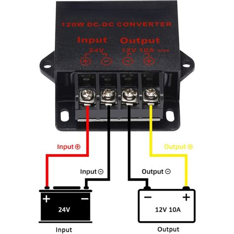 Dc 24v To 12v 10a Converter Voltage Reducer Regulator Step Down Buck