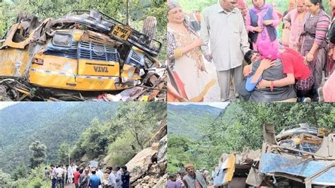 Horrific Bus Accident In Kullu Himachal Screaming At The Spot