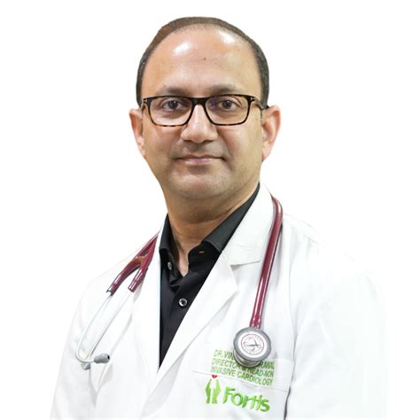 Dr Vinayak Agarwal Cardiac Sciences Doctor Fortis Memorial