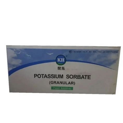 Potassium Sorbate Food Grade Preservative Packaging Type 25 Kgs At Rs