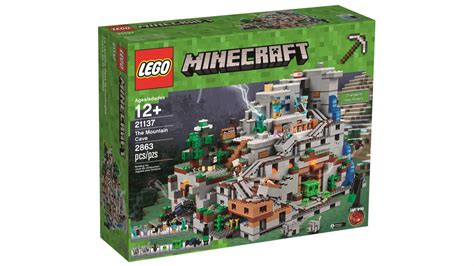 Lego Announces Absolutely Massive Minecraft Mountain Cave Set