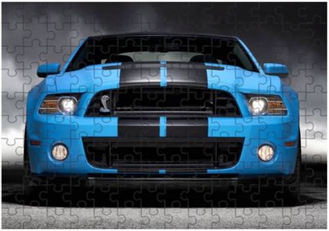 Ford Mustang Shelby A4 Jigsaw Puzzle Birthday Christmas Can Be