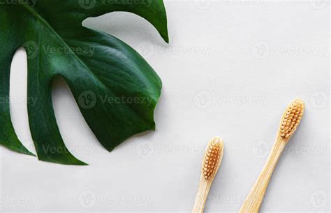 Natural bamboo toothbrushes 4875912 Stock Photo at Vecteezy