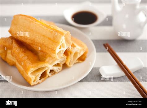 chinese food youtiao stock photo alamy