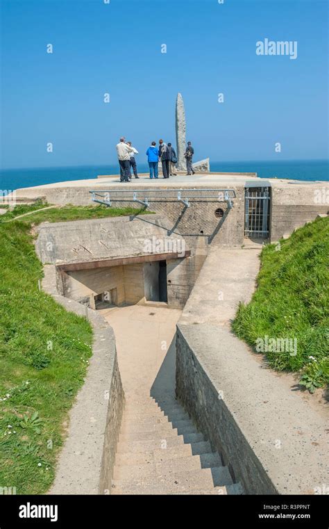 Pointe du Hoc, Normandy, France Stock Photo - Alamy