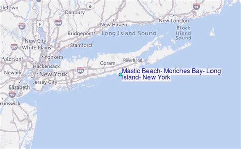 Mastic Beach Moriches Bay Long Island New York Tide Station Location Guide